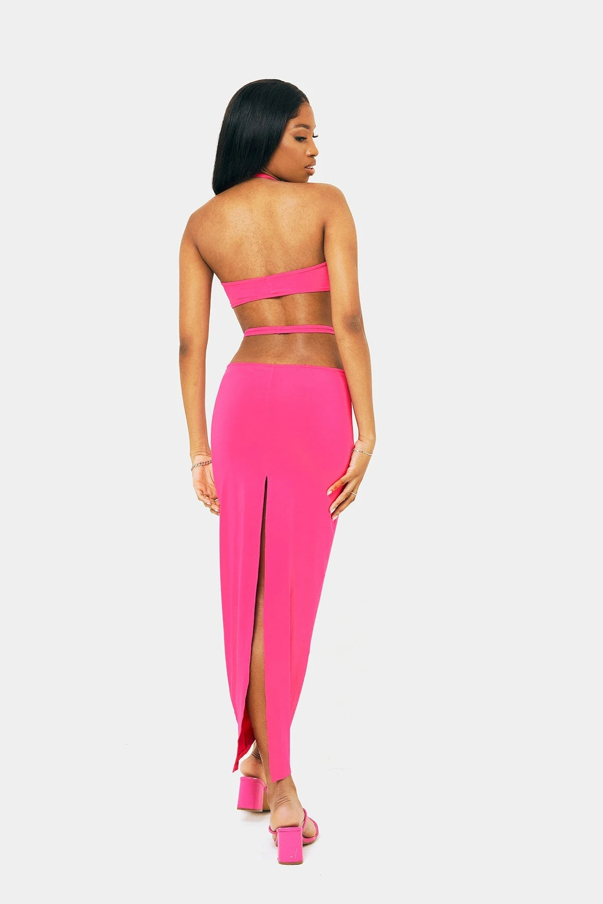 SOLADO Cut Out Backless Split Back Maxi Dress 10 SOLADO Cut Out Backless Split Back Maxi Dress - Image 10