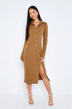 SOLADO Lapel Neck Button Front Split Hem Midi Dress 9 SOLADO Lapel Neck Button Front Split Hem Midi Dress -Solado Shop jpeg 43b62dd8 9e91 4c41 b0fd 08813783a5de 1800x1800