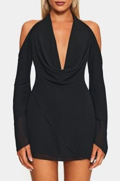 SOLADO Plunging Neck Cold Shoulder Open Back Mini Dress -Solado Shop jpeg 54131eb2 516f 4b3b a100 e8b61a319fe5 1800x1800