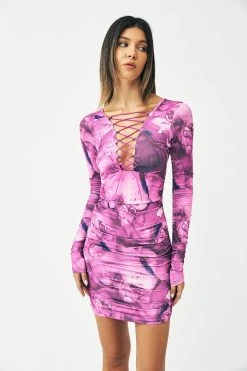 Solado Abstract Print Lace Up Long Sleeve Mini Dress 10 Solado Abstract Print Lace Up Long Sleeve Mini Dress -Solado Shop jpeg 62000ff2 8d8b 4f4c bcca 020fc8f2615f 1800x1800