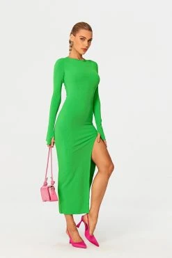 Solado Lace Up Open Back Split Hem Long Sleeve Midi Dress 7 Solado Lace Up Open Back Split Hem Long Sleeve Midi Dress -Solado Shop jpeg 7713f94a 3379 4334 9cdc fcdfe1bc46ef 1800x1800