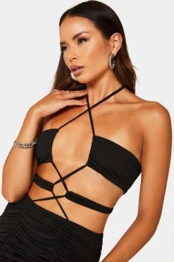 SOLADO Halter Neck Drawstring Ruched Backless Mini Dress 9 SOLADO Halter Neck Drawstring Ruched Backless Mini Dress -Solado Shop jpeg 7d010202 813d 4c06 8a67 0adbafe4e36a 1800x1800