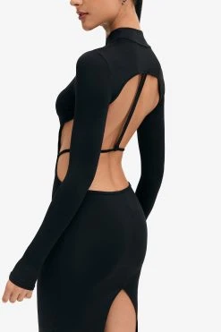 Solado Mock Neck Open Back Split Hem Long Sleeve Midi Dress 8 Solado Mock Neck Open Back Split Hem Long Sleeve Midi Dress -Solado Shop jpeg 9084d19f 117b 416a 8b46 91ee7b0bc2f4 1800x1800
