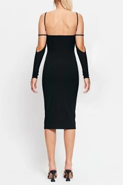 SOLADO Cold Shoulder Thumb Hole Cinched Waist Midi Dress -Solado Shop jpeg bd52e1fc f490 42f6 a50a 1e26f947a282 1800x1800